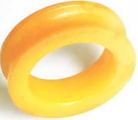 聚氨酯猴車(chē)輪襯廠家 纜車(chē)用耐磨猴車(chē)輪襯